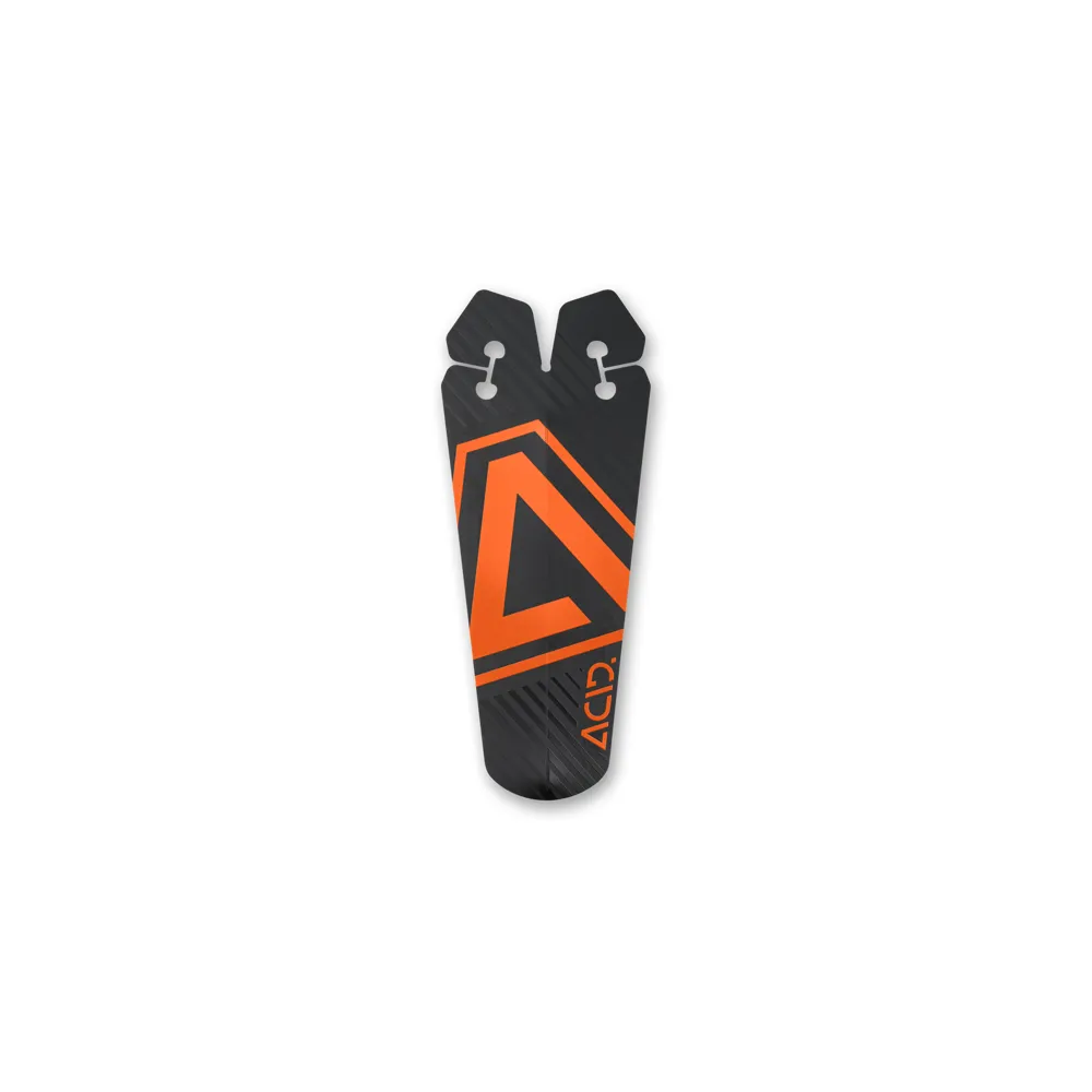 uPRISE Bikes Cube Acid Splash Rear Mudguard - Black/Orange | Price match, 365 day return s, 18-Month Warranty, Finance Available & Free UK Delivery