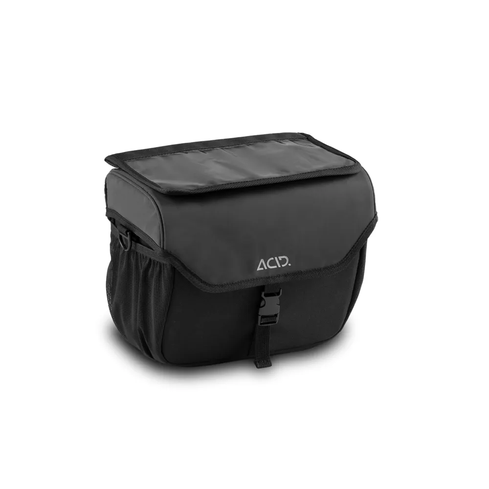 uPRISE Bikes Cube Acid City 8 FILink Handlebar Bag - Black | Price match, 365 day return s, 18-Month Warranty, Finance Available & Free UK Delivery