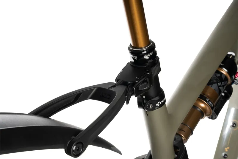 Cube Acid Vane Pro Ratchet 27.5-29 inch Rear Mudguard - Black/Grey-2