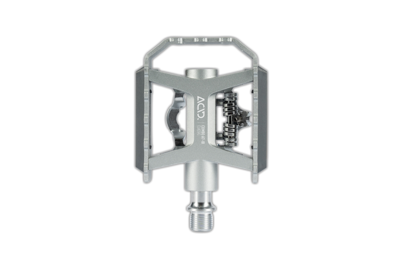 Cube Acid Combo A7-IB Classic MTB Pedals - Silver-1