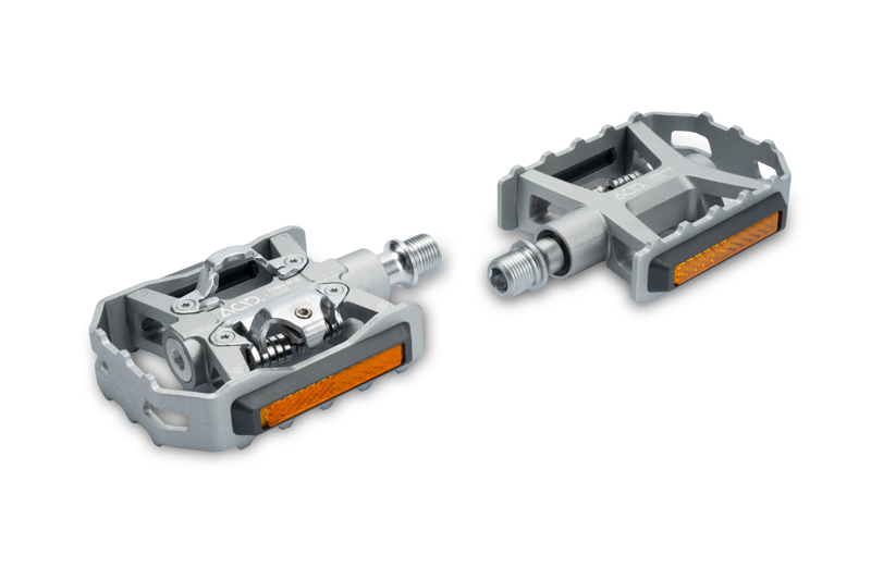Cube Acid Combo A7-IB Classic MTB Pedals - Silver-2