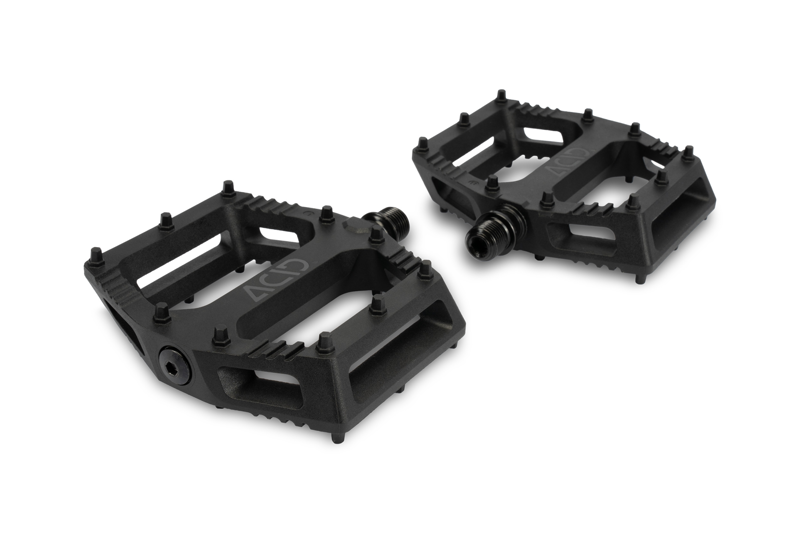 Cube Acid C6-ZP Flat MTB Pedals - Black-1