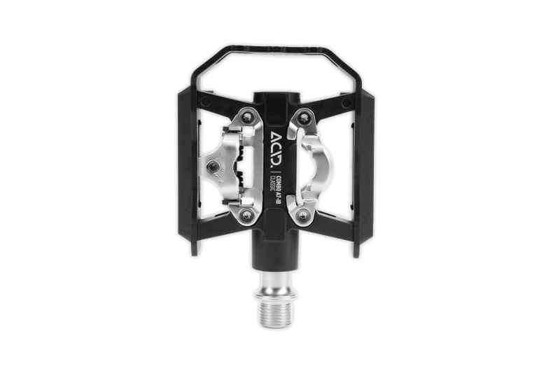 Cube Acid Combo A7-IB Classic MTB Pedals - Black