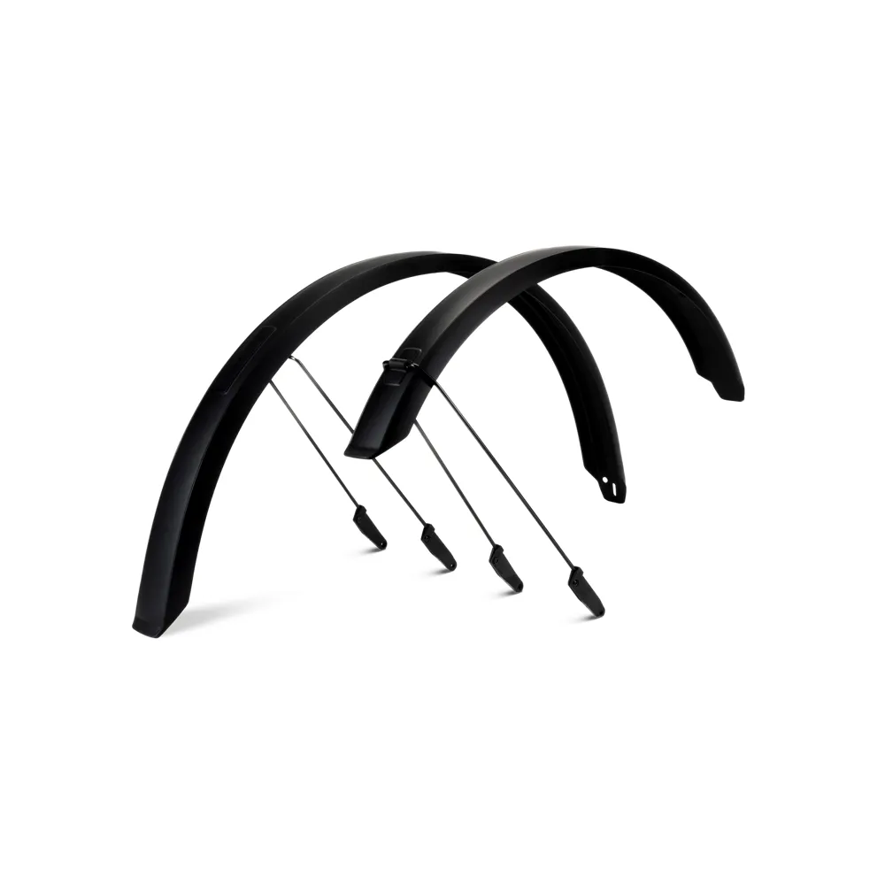 uPRISE Bikes Cube Acid Nuroad Hybrid 60 28 inch Mudguard Set - Black | Price match, 365 day return s, 18-Month Warranty, Finance Available & Free UK Delivery