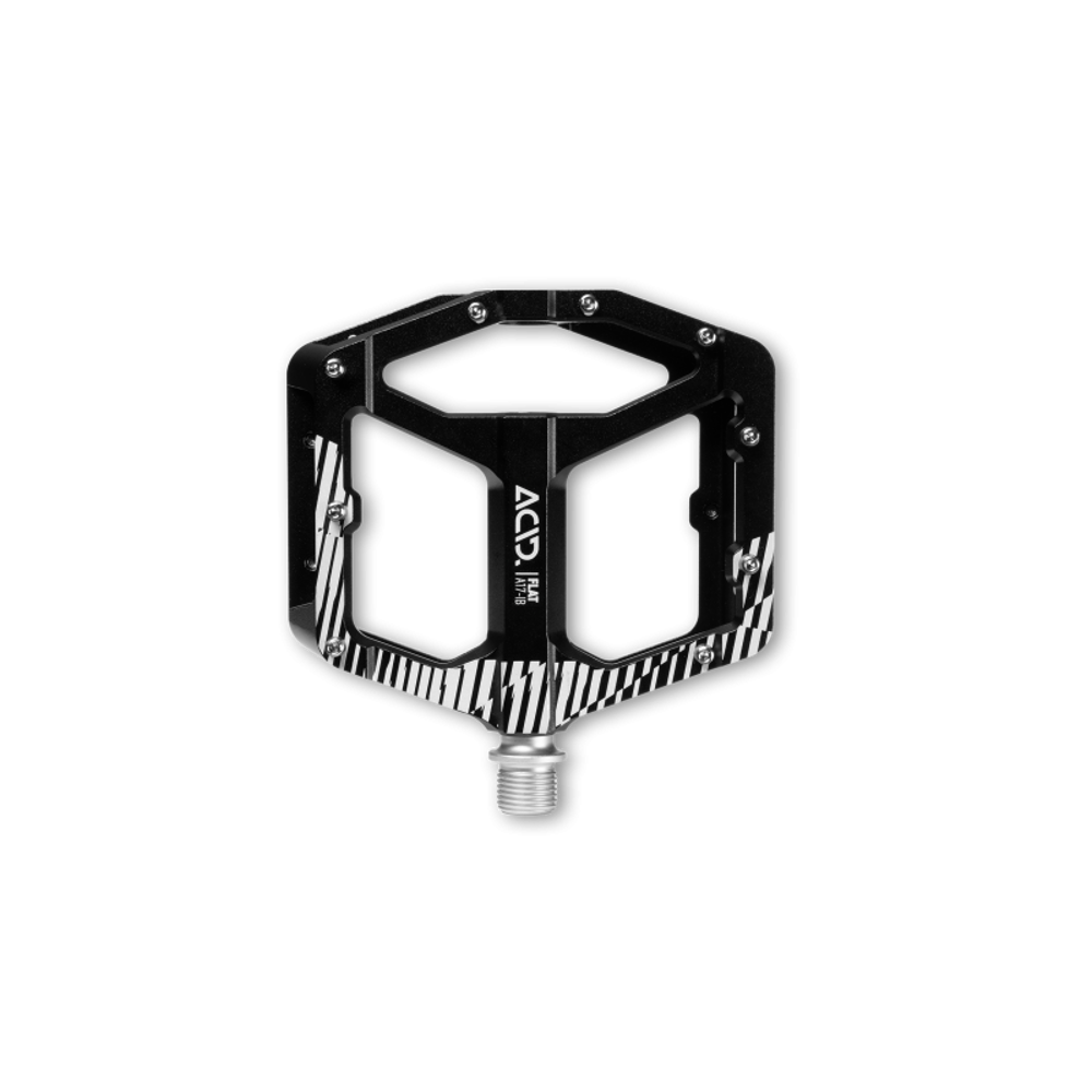 uPRISE Bikes Cube Acid A17-IB Flat MTB Pedals - Black | Price match, 365 day returns, 18-Month Warranty, Finance Available & Free UK Delivery