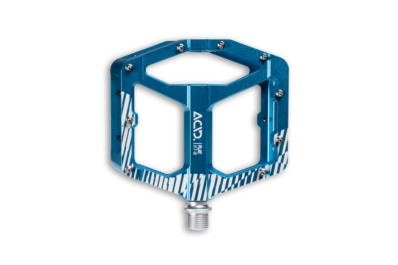 Cube Acid A17-IB Flat MTB Pedals - Blue