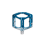 Cube Acid A17-IB Flat MTB Pedals - Blue