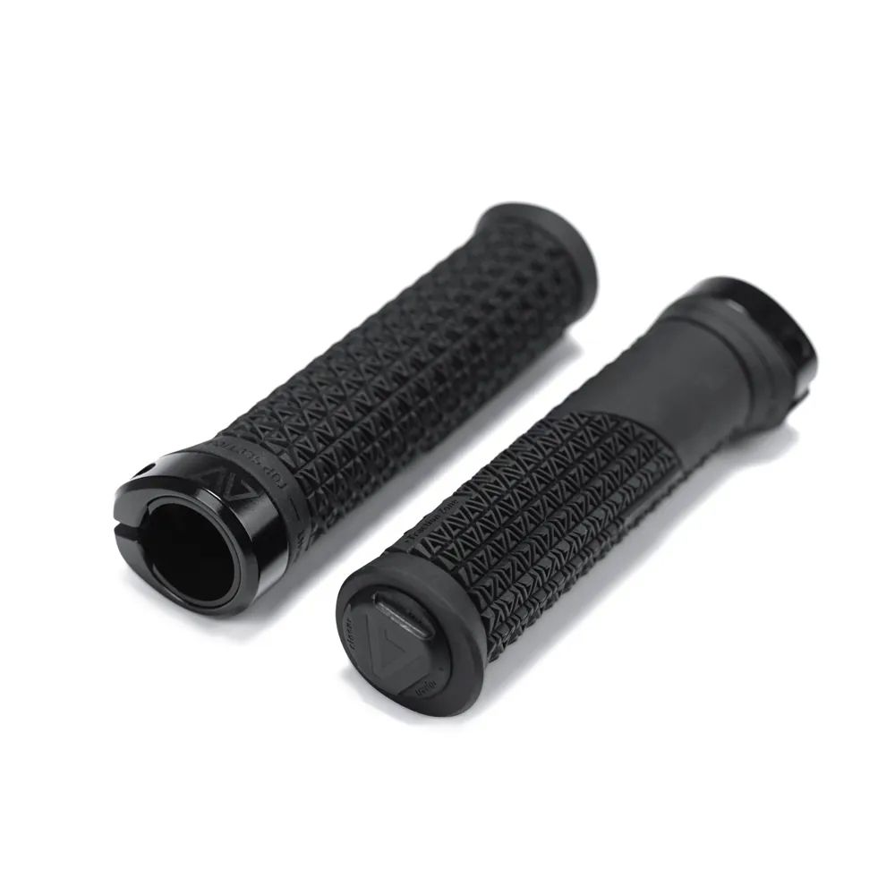 uPRISE Bikes Cube Acid Icon Pro MTB Grips - Black | Price match, 365 day return s, 18-Month Warranty, Finance Available & Free UK Delivery