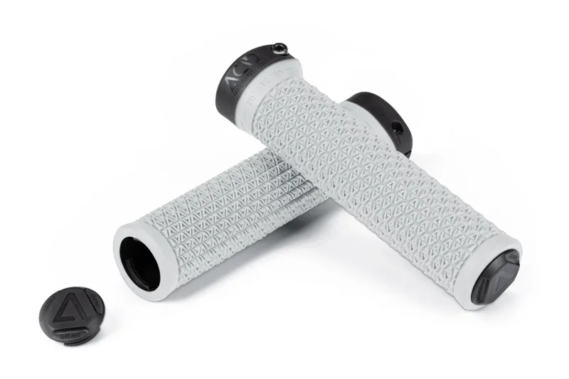 Cube Acid Icon One MTB Grips - Light Grey-1