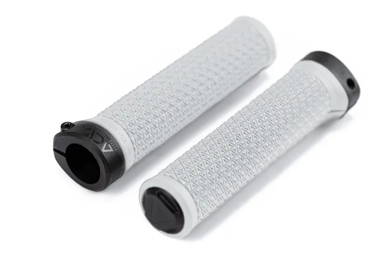 Cube Acid Icon One MTB Grips - Light Grey