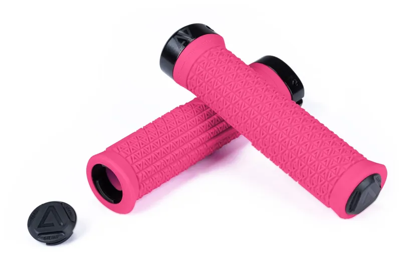 Cube Acid Icon Pro MTB Grips - Neon Pink-1