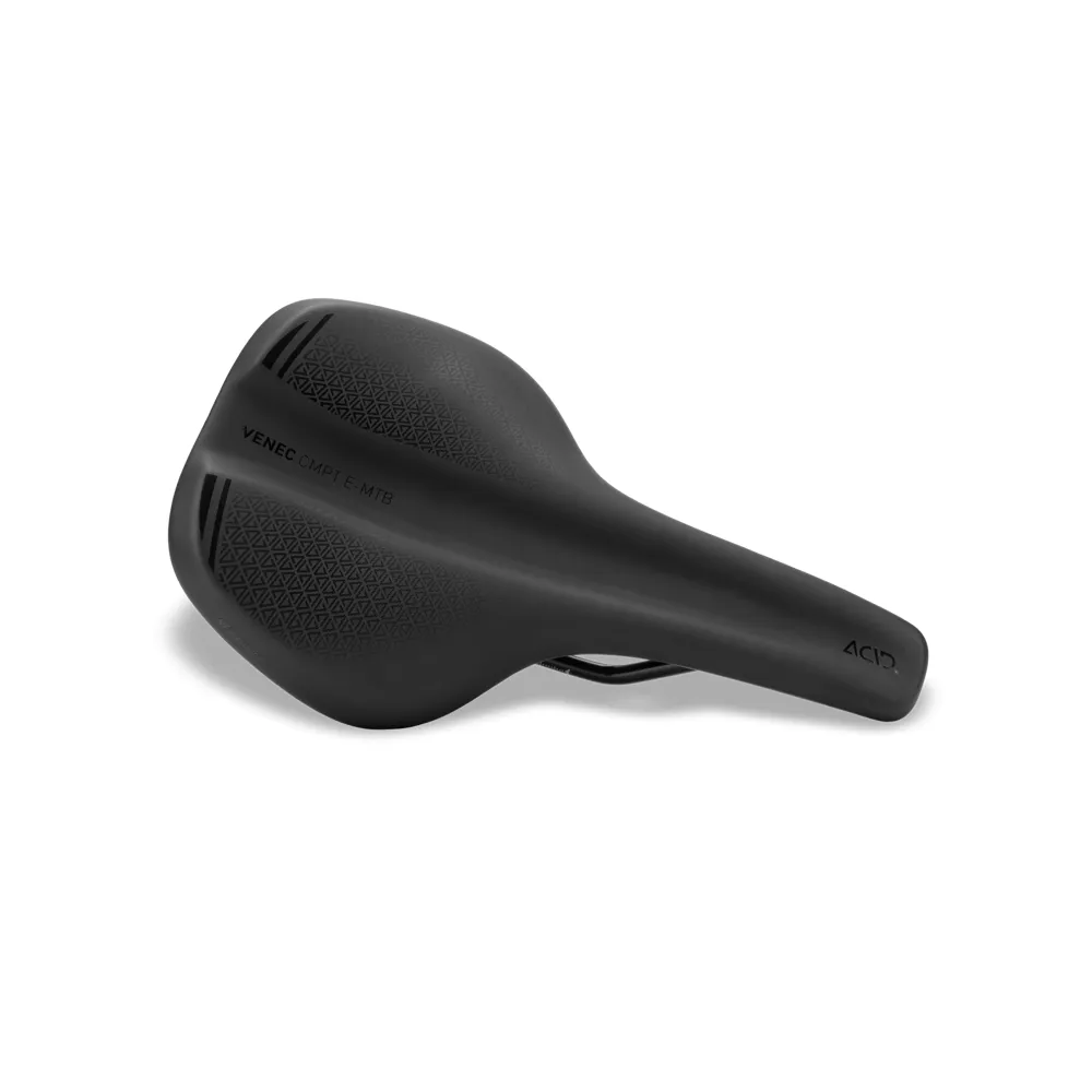 uPRISE Bikes Cube Acid Venec CMPT E-MTB Saddle - Black | Price match, 365 day return s, 18-Month Warranty, Finance Available & Free UK Delivery