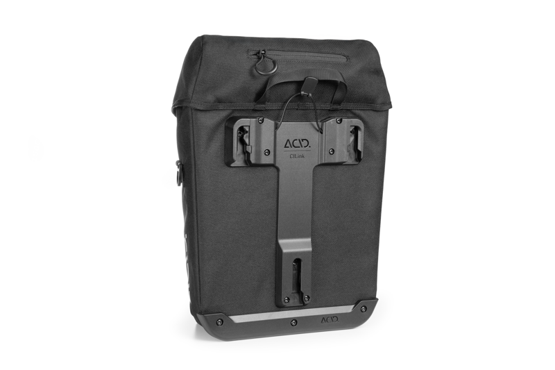 Cube Acid City 20 CILink Pannier Bag - 20 Litre - Black-2