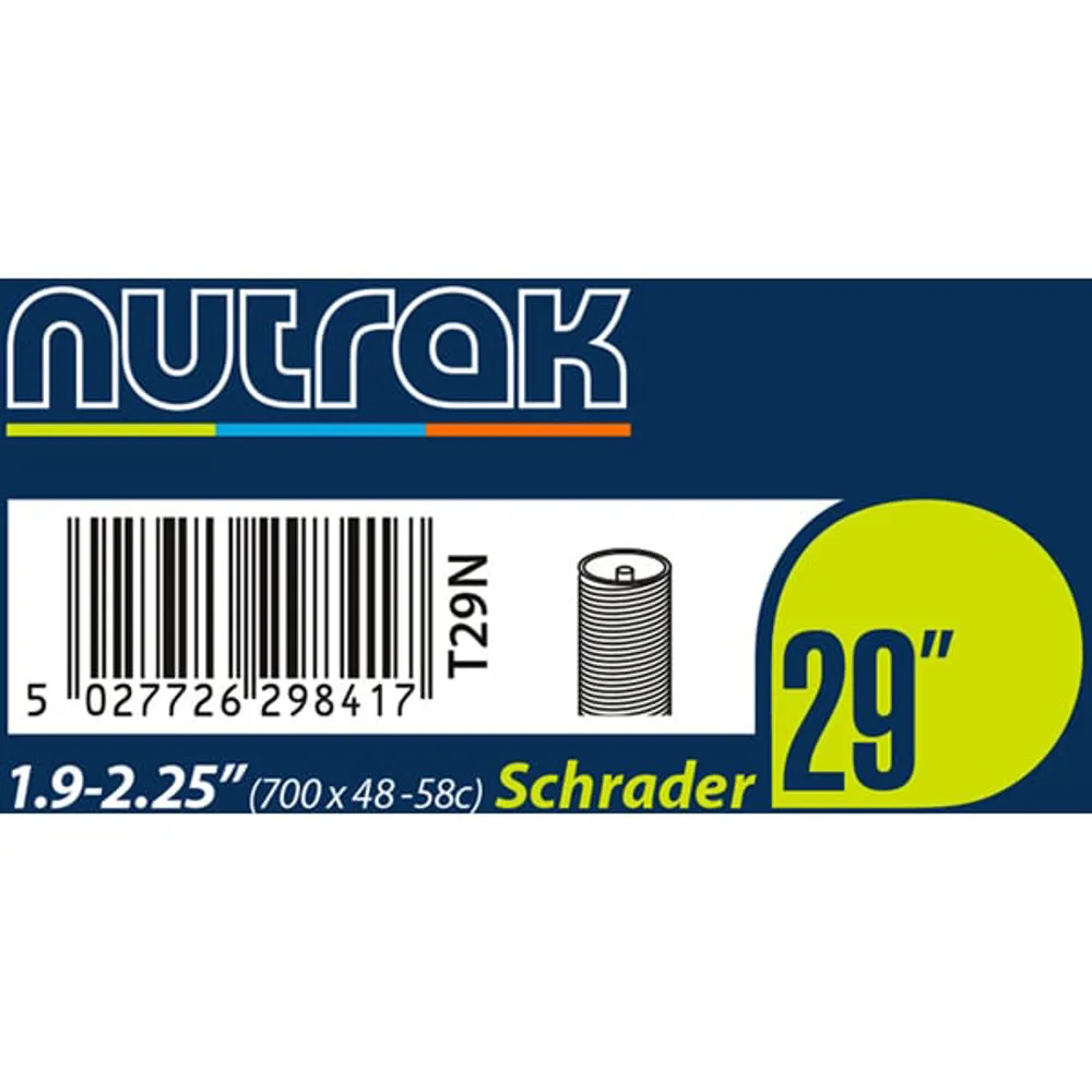 uPRISE Bikes Nutrak Inner Tube - 29 x1.9 - 2.25 inch - Schrader | Price match, 365 day returns, 18-Month Warranty, Finance Available & Free UK Delivery