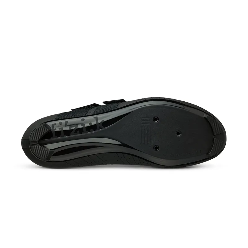 Fizik R5 Tempo Powerstrap Road Shoes - Black/Black-5