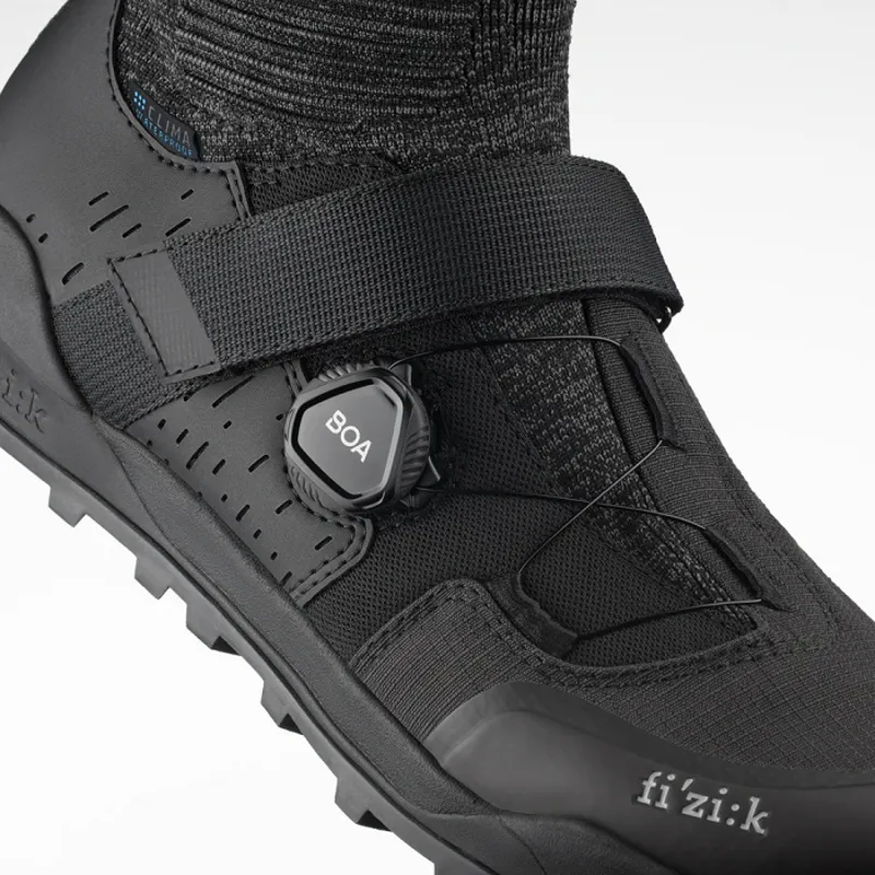 Fizik X2 Terra Clima MTB Shoes - Black/Black - Size 41-4