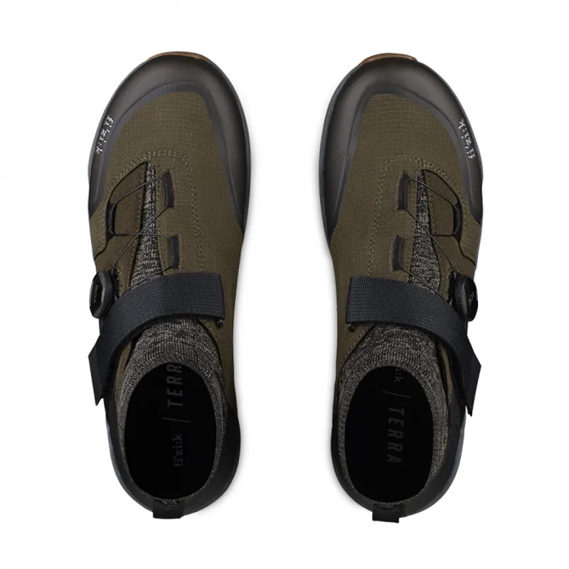 Fizik X2 Terra Clima MTB Shoes - Olive/Caramel-2