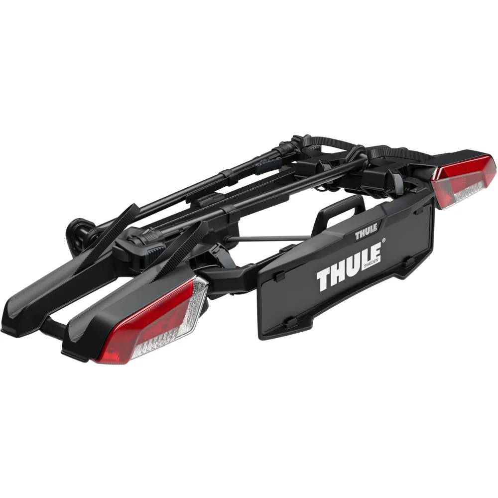 uPRISE Bikes Thule OutPace 2-Bike Towball Carrier - Black/Silver | Price match, 365 day return s, 18-Month Warranty, Finance Available & Free UK Delivery