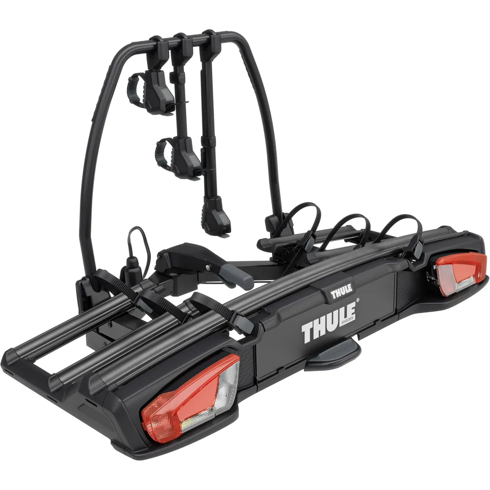 uPRISE Bikes Thule VeloSpace 3 - 3-bike Towball Carrier - 13-Pin | Price match, 365 day return s, 18-Month Warranty, Finance Available & Free UK Delivery