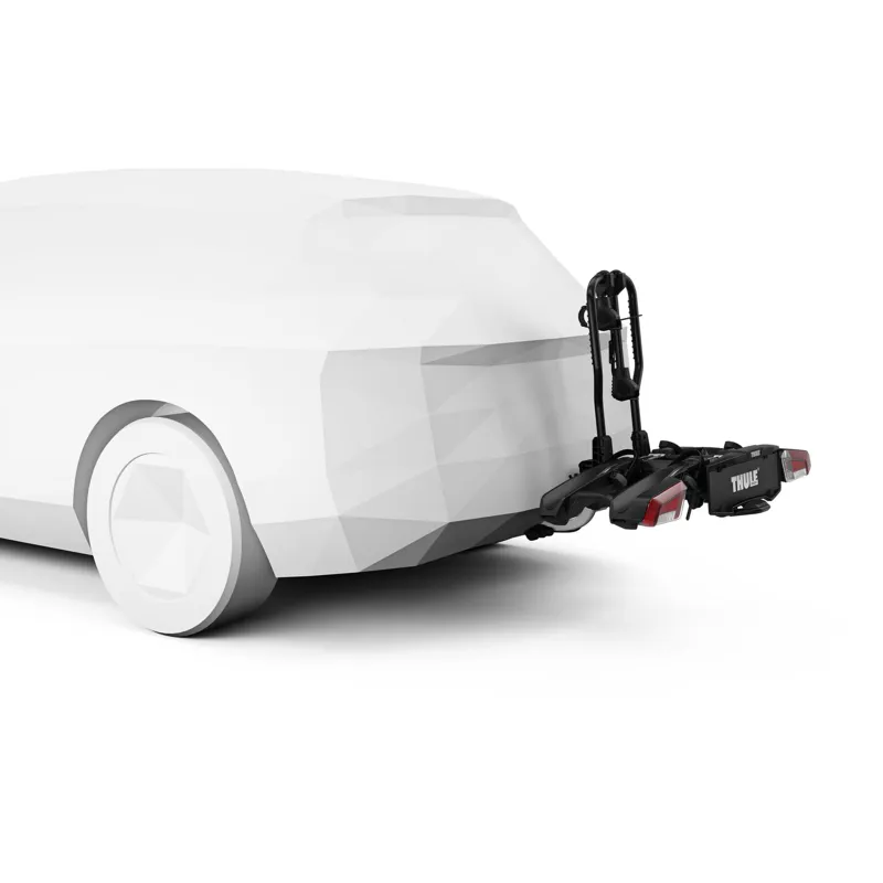 Thule EasyFold 3 2 Bike AcuTight 13-pin Towball Bike Carrier - Black/Silver-3