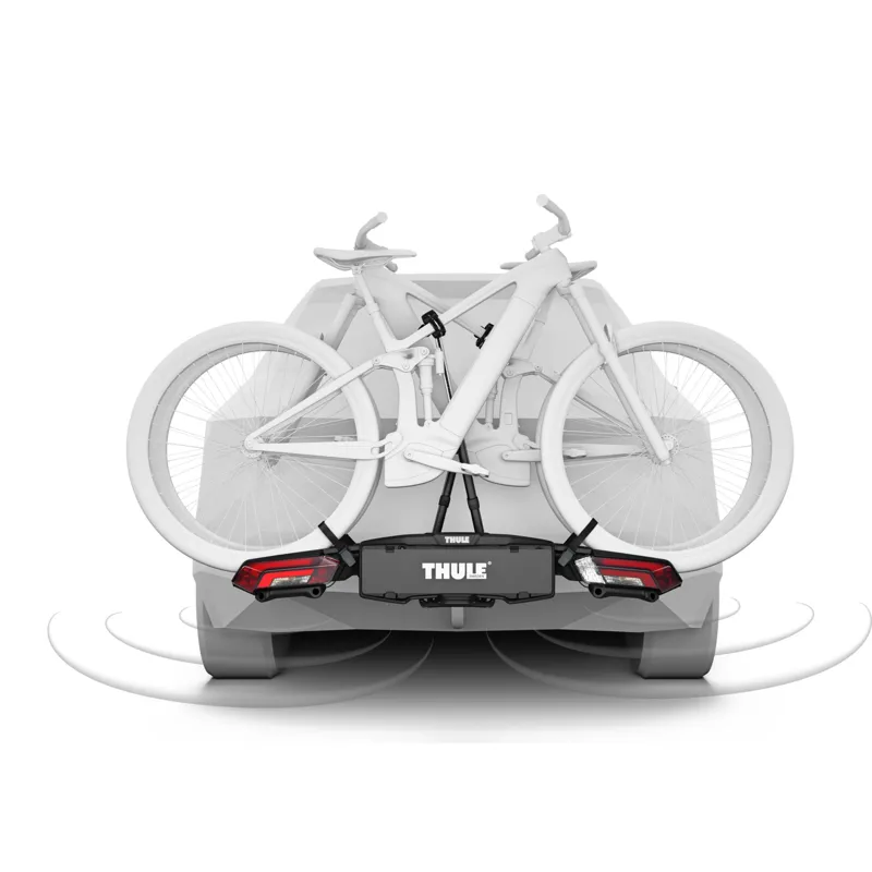 Thule Epos ParkSecure 2-Bike 13-Pin Towball Bike Carrier - Black/Silver-11