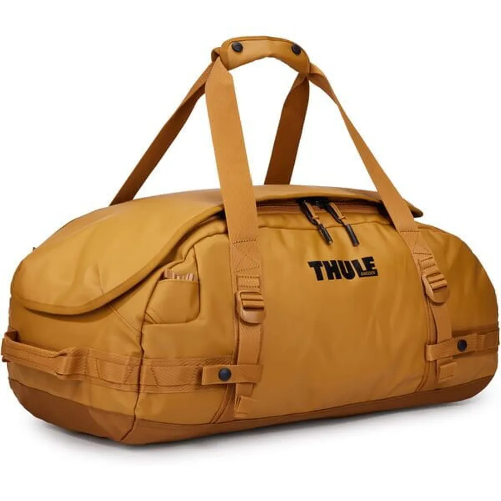 uPRISE Bikes Thule Chasm Duffel Bag - 40 Litre - Golden Brown | Price match, 365 day returns, 18-Month Warranty, Finance Available & Free UK Delivery