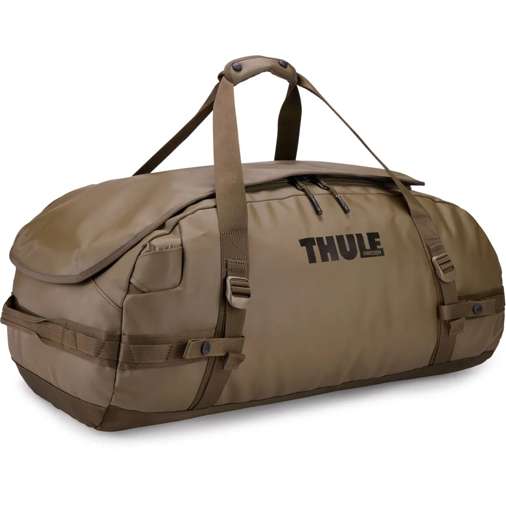 uPRISE Bikes Thule Chasm Recycled Duffle Bag - 70 Litre - Deep Khaki | Price match, 365 day returns, 18-Month Warranty, Finance Available & Free UK Delivery