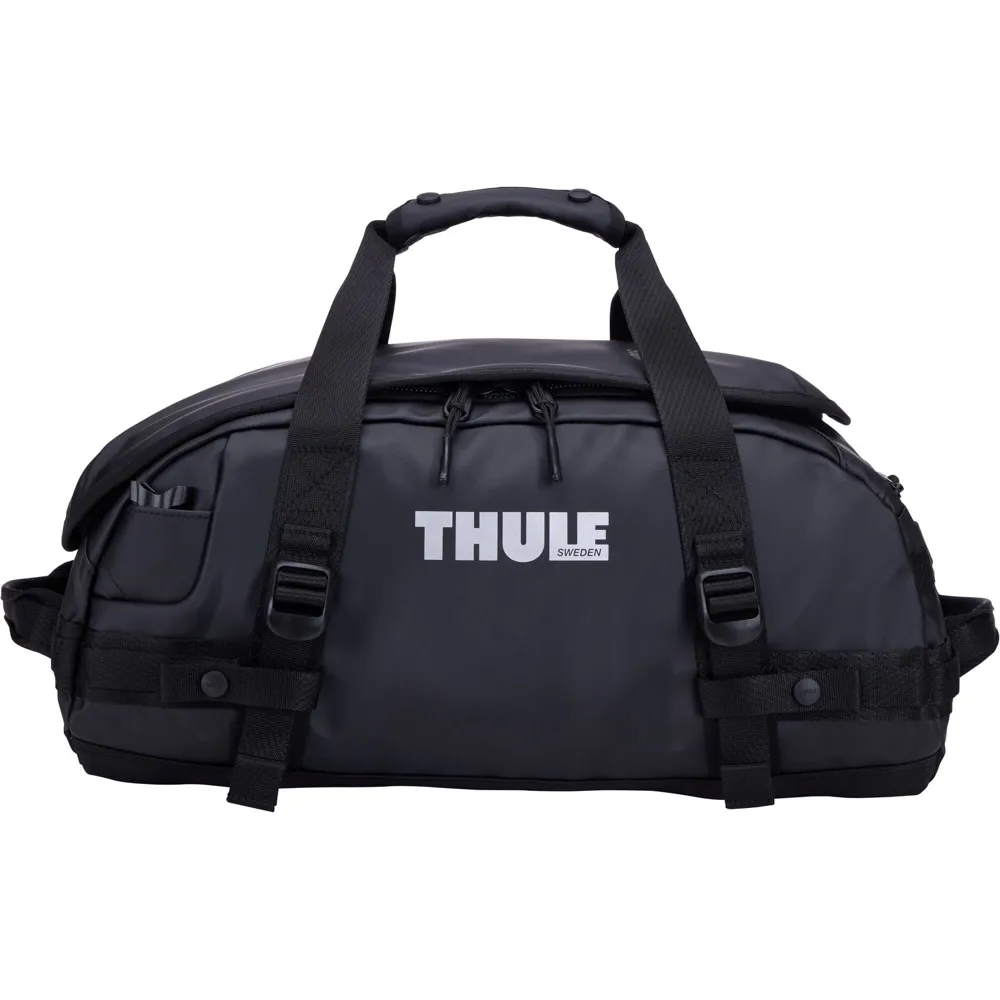 uPRISE Bikes Thule Chasm Recycled Duffel Bag - 30 Litre - Black | Price match, 365 day returns, 18-Month Warranty, Finance Available & Free UK Delivery