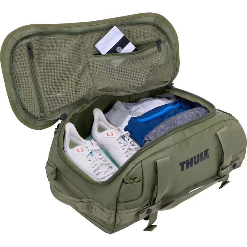 Thule Chasm Recycled Duffel Bag - 30 Litre - Olivine Green-2