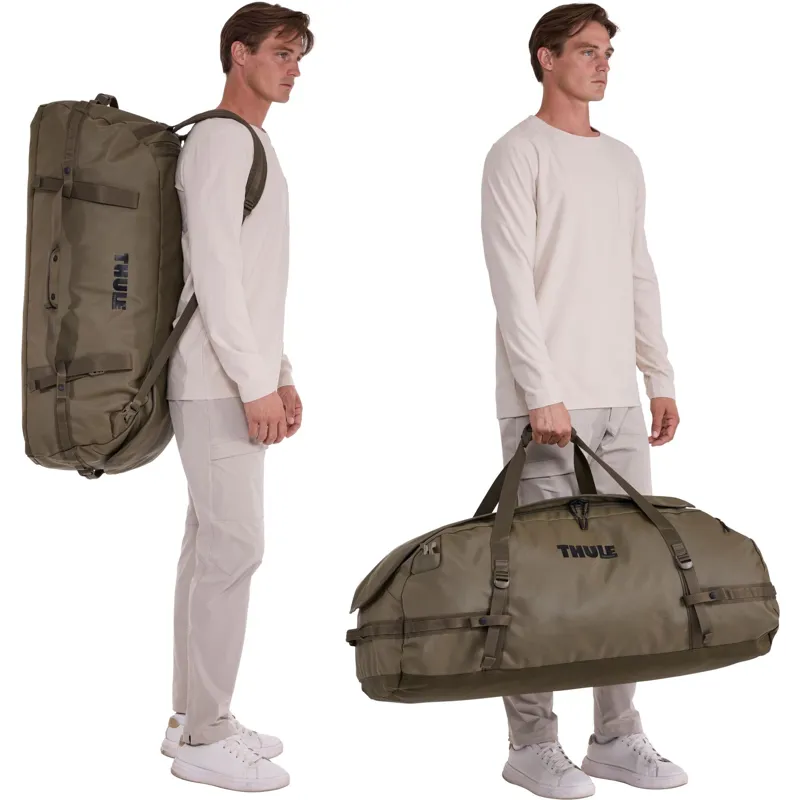Thule Chasm Recycled Duffle Bag - 130 Litre - Deep Khaki-12