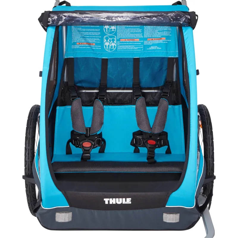 Thule Coaster XT 2-Seat Child Trailer - Blue-3