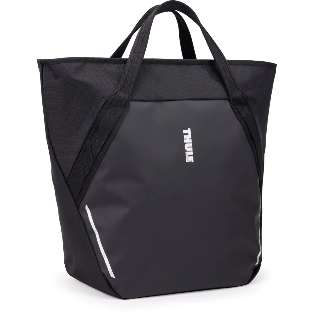 uPRISE Bikes Thule Chasm Tote with Inlock Pannier - 25 Litre - Black | Price match, 365 day returns, 18-Month Warranty, Finance Available & Free UK Delivery