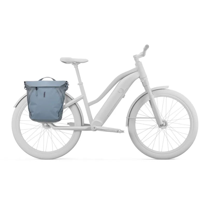 Thule Chasm Courier Pannier with Inlock - 22 Litre - Mid Blue-7