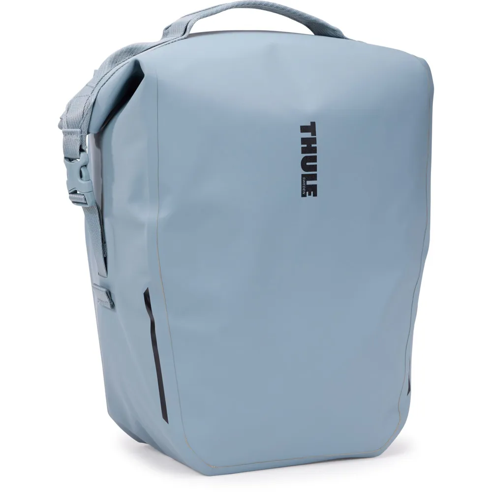 uPRISE Bikes Thule Shield Pannier with InLock - 22 Litre - Mid Blue | Price match, 365 day returns, 18-Month Warranty, Finance Available & Free UK Delivery