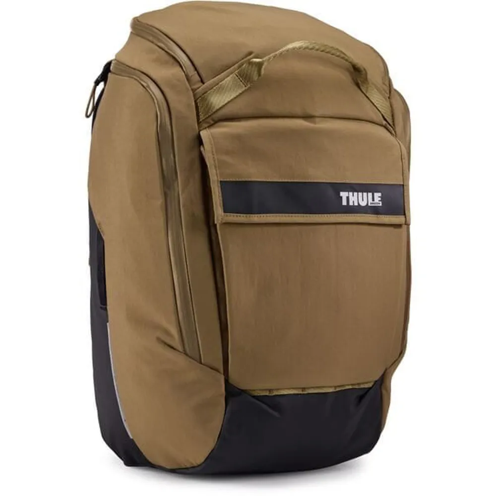 uPRISE Bikes Thule Paramount Hybrid Pannier Bag - 26 Litre - Nutria Brown | Price match, 365 day returns, 18-Month Warranty, Finance Available & Free UK Delivery