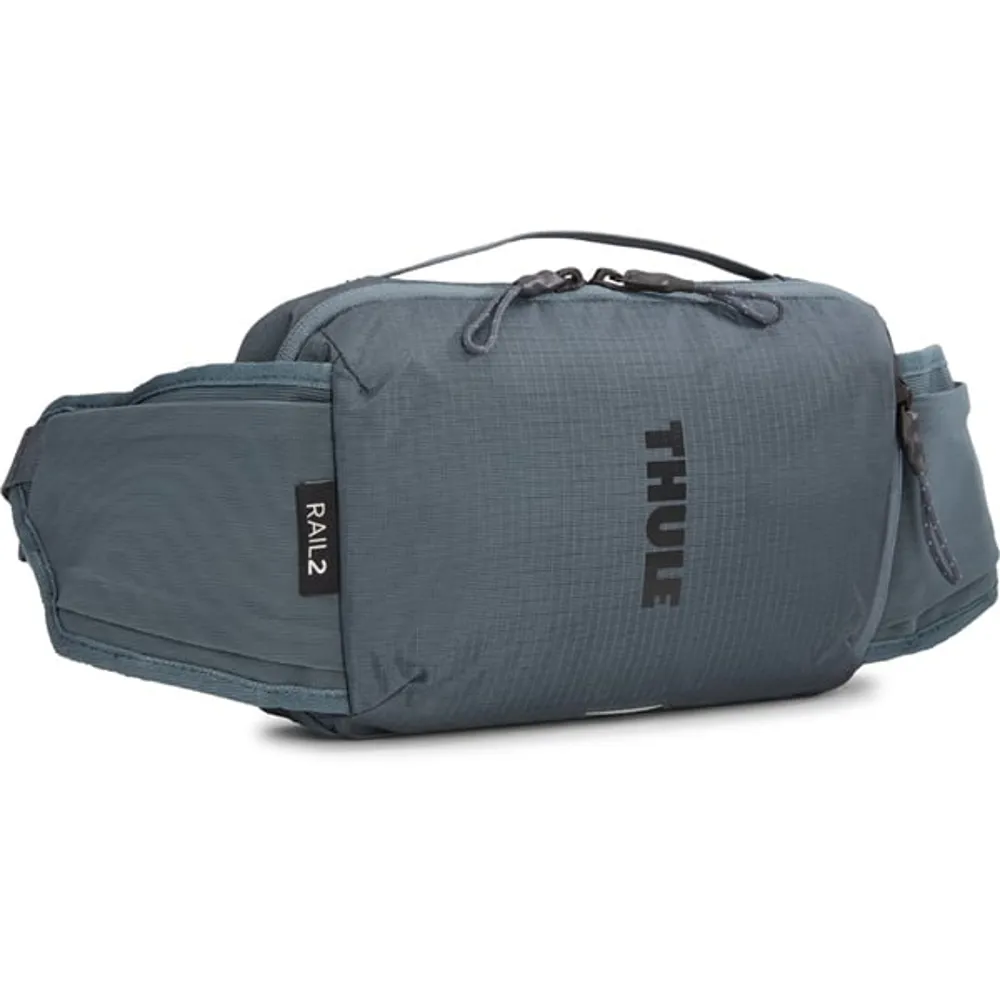 uPRISE Bikes Thule Rail 2 Hip Pack - 2 Litre - Slate Grey | Price match, 365 day returns, 18-Month Warranty, Finance Available & Free UK Delivery
