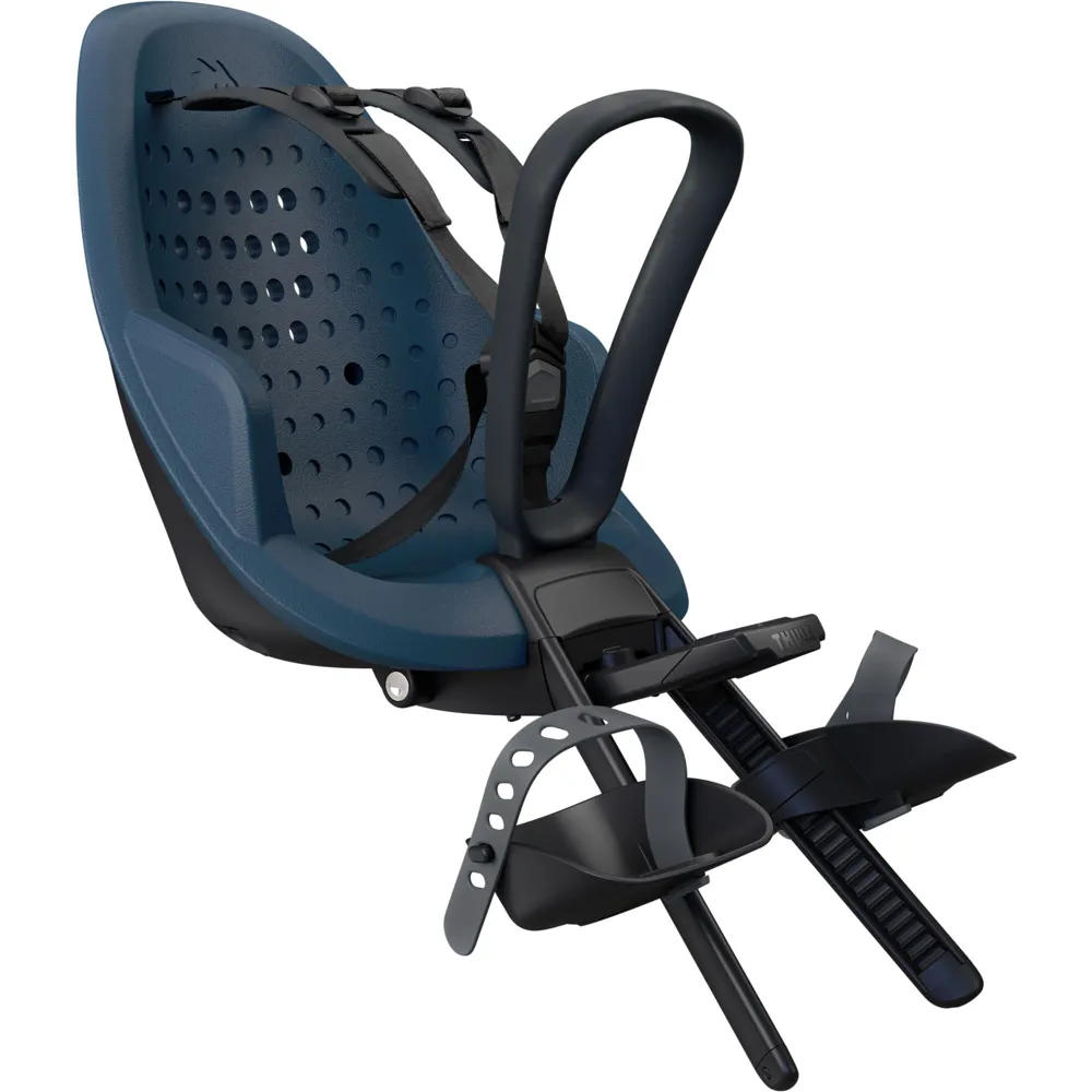 uPRISE Bikes Thule Yepp 2 Mini Stem Mount Front Child Seat - Majolica Blue | Price match, 365 day returns, 18-Month Warranty, Finance Available & Free UK Delivery