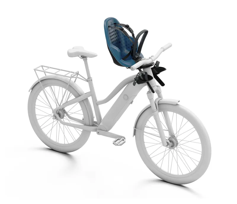 Thule Yepp 2 Mini Stem Mount Front Child Seat - Majolica Blue-2