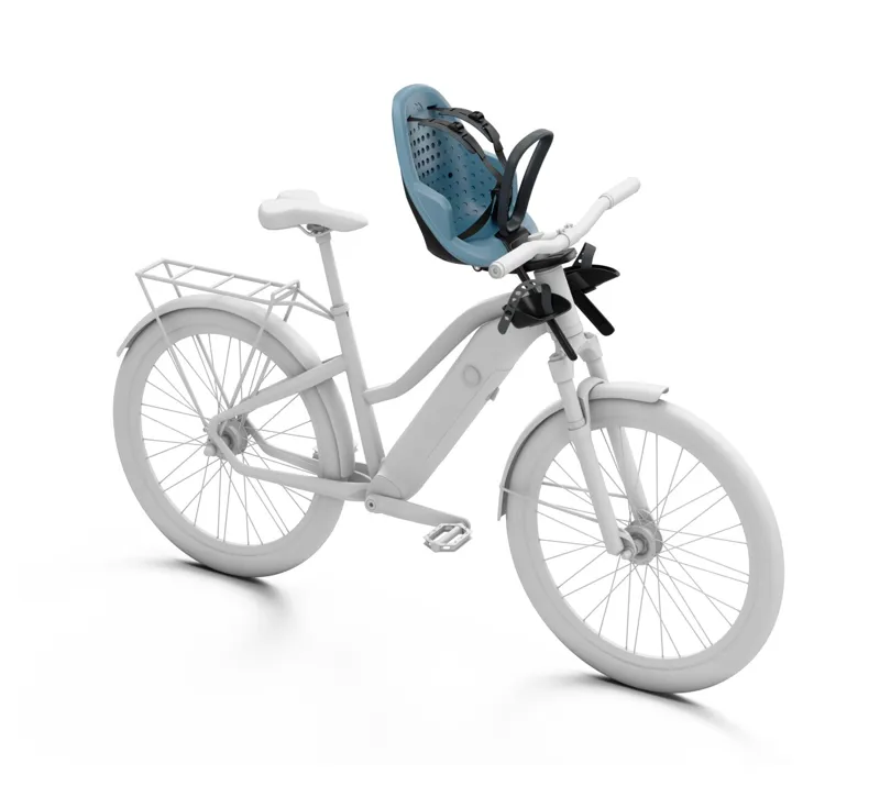 Thule Yepp 2 Mini Stem Mount Front Child Seat - Aegean Blue-2