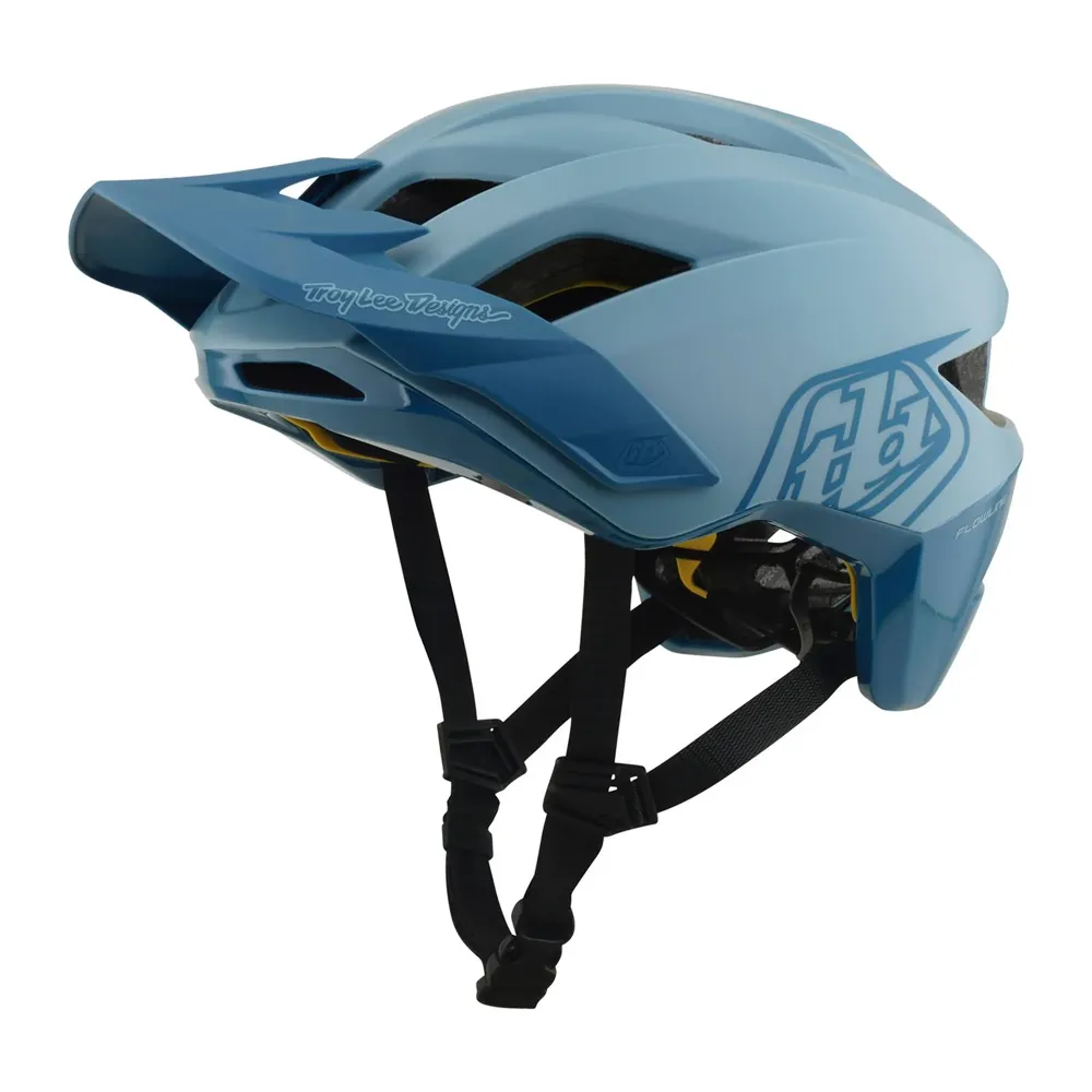 uPRISE Bikes Troy Lee Designs Flowline MIPS MTB Helmet - Point Dawn Blue/Sapphire | Price match, 365 day returns, 18-Month Warranty, Finance Available & Free UK Delivery