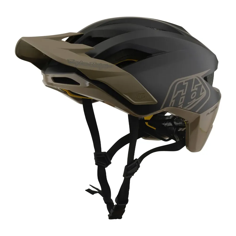 uPRISE Bikes Troy Lee Designs Flowline MIPS MTB Helmet - Point Charcoal/Timber | Price match, 365 day returns, 18-Month Warranty, Finance Available & Free UK Delivery