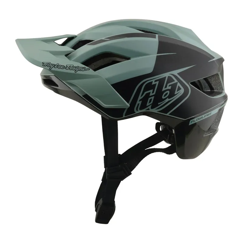 Troy Lee Designs Flowline SE MIPS MTB Helmet - Hydro Sage/Charcoal-2