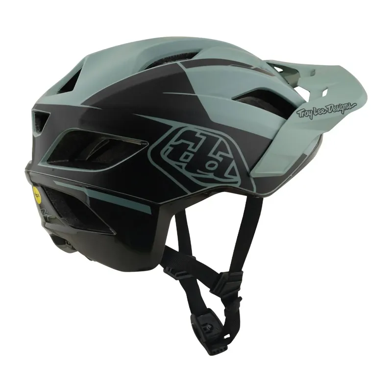 Troy Lee Designs Flowline SE MIPS MTB Helmet - Hydro Sage/Charcoal-5