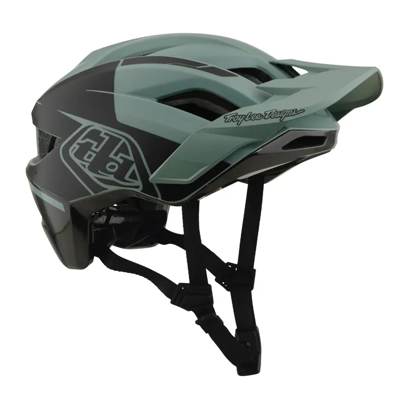Troy Lee Designs Flowline SE MIPS MTB Helmet - Hydro Sage/Charcoal-1