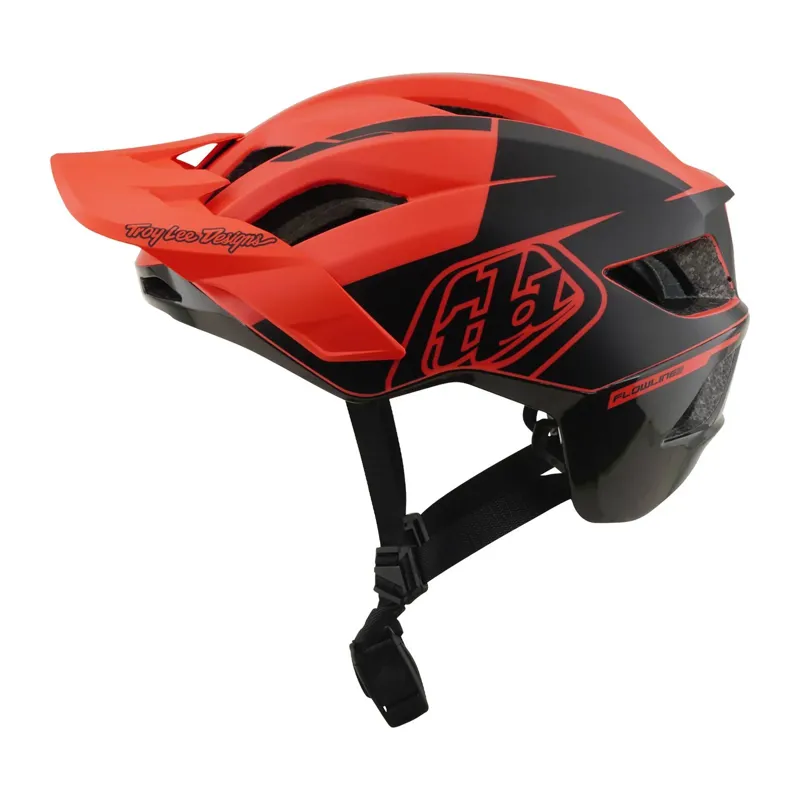 Troy Lee Designs Flowline SE MIPS MTB Helmet - Hydro Coral/Charcoal-2