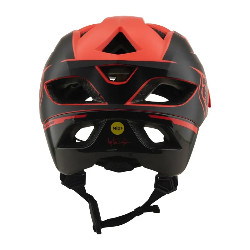 Troy Lee Designs Flowline SE MIPS MTB Helmet - Hydro Coral/Charcoal-6