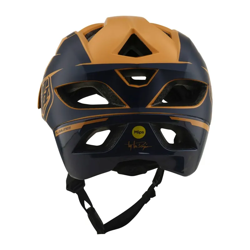 Troy Lee Designs Flowline SE MIPS MTB Helmet - Hydro Mustard/Black Iris-6