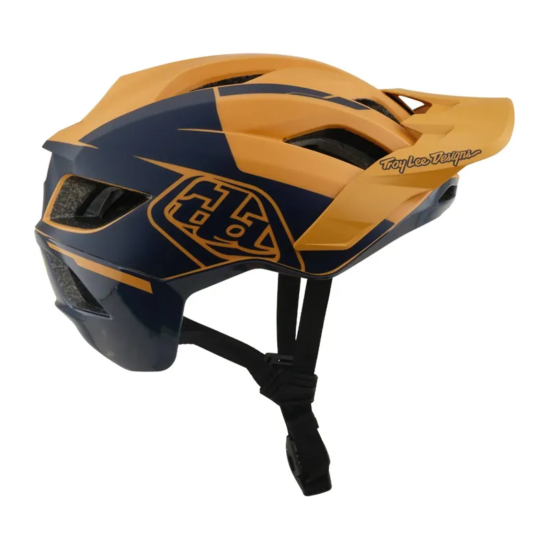 Troy Lee Designs Flowline SE MIPS MTB Helmet - Hydro Mustard/Black Iris-3