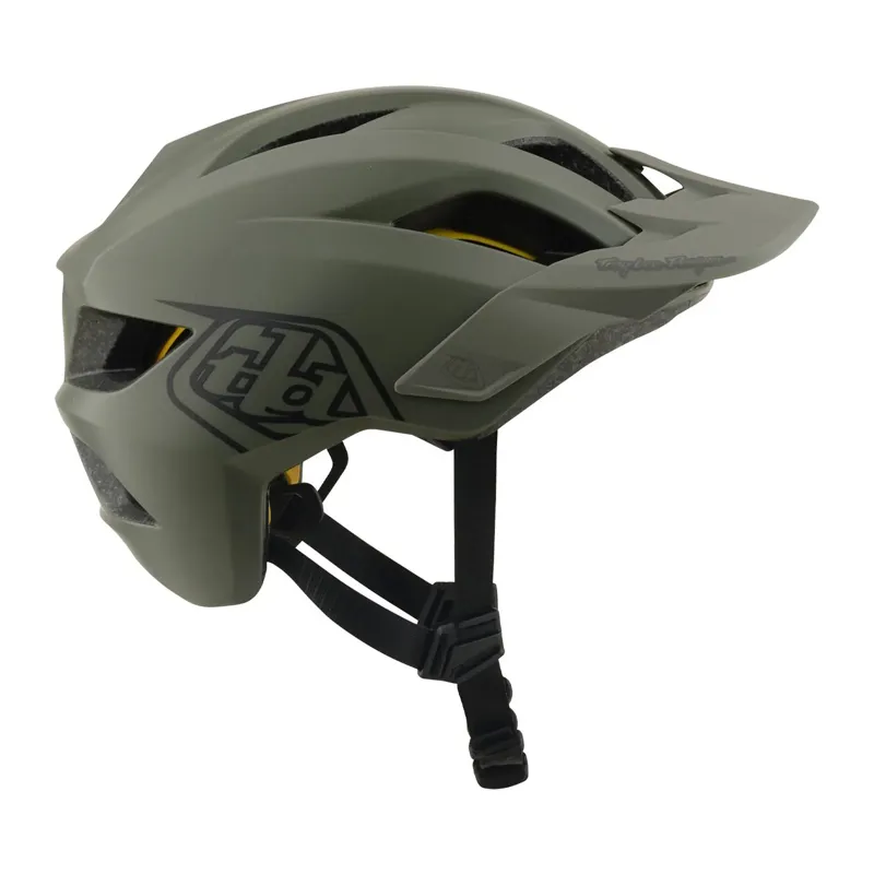 Troy Lee Designs Flowline MIPS Youth Helmet - Point Army/Phantom-4