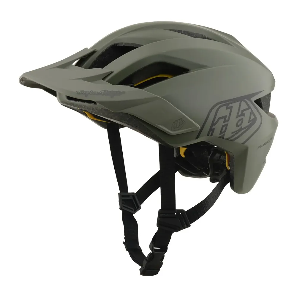 uPRISE Bikes Troy Lee Designs Flowline MIPS Youth Helmet - Point Army/Phantom | Price match, 365 day returns, 18-Month Warranty, Finance Available & Free UK Delivery